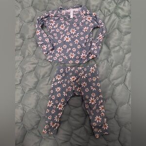 Floral Pajamas Set for Baby